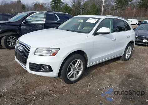 2015 Audi Q5 2.0T Premium from USA, damaged, VIN WA1LFAFP1FA043250